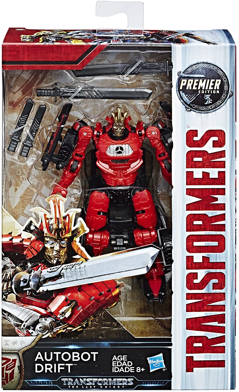 Hasbro Transformers The Last Knight Premier Edition Deluxe Autobot Drift Figure